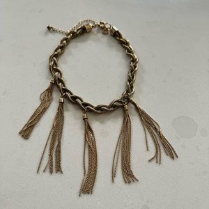 Abercrombie & Fitch shocker with tassels